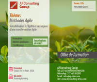 Sensibilisation à l'Agilité et aux enjeux d'une transformation Agile