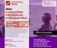 Gestion du temps et des priorités pour un management efficace